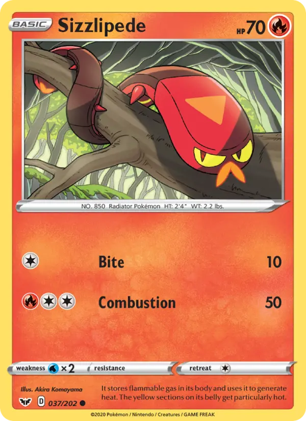 Sizzlipede 37 – Non-holo