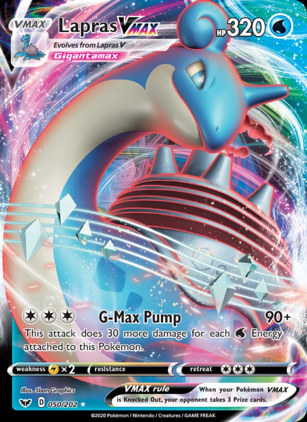Lapras VMAX 050/202
