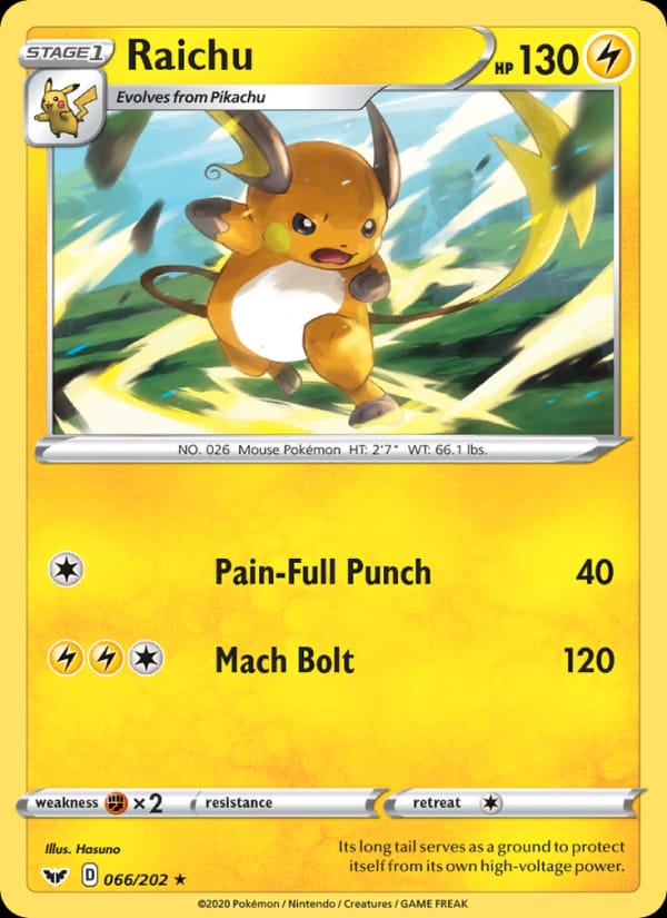 Raichu 066/202