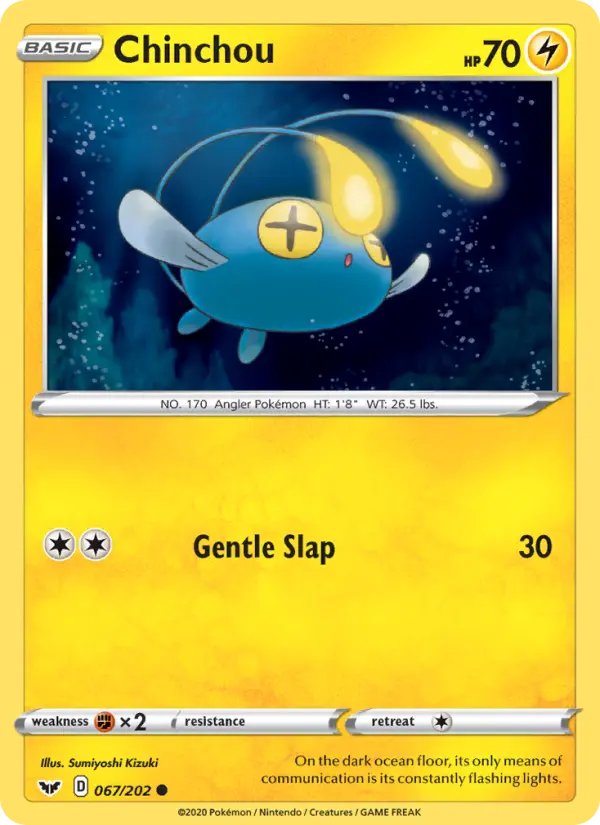 Chinchou 67 – Non-holo