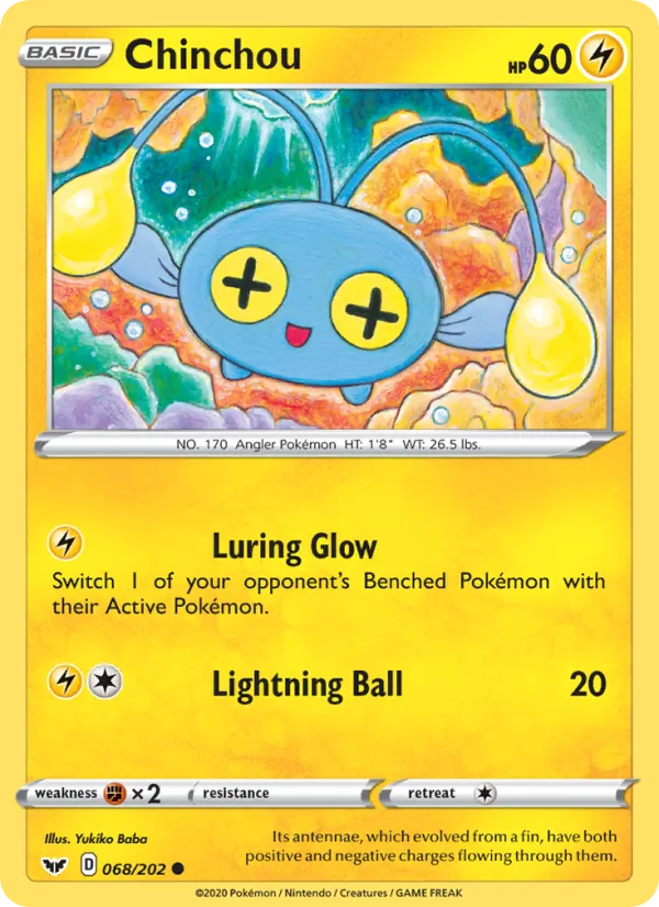 Chinchou 68 – Non-holo