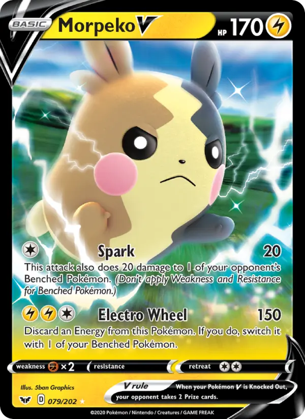 Morpeko V 79 – Holo