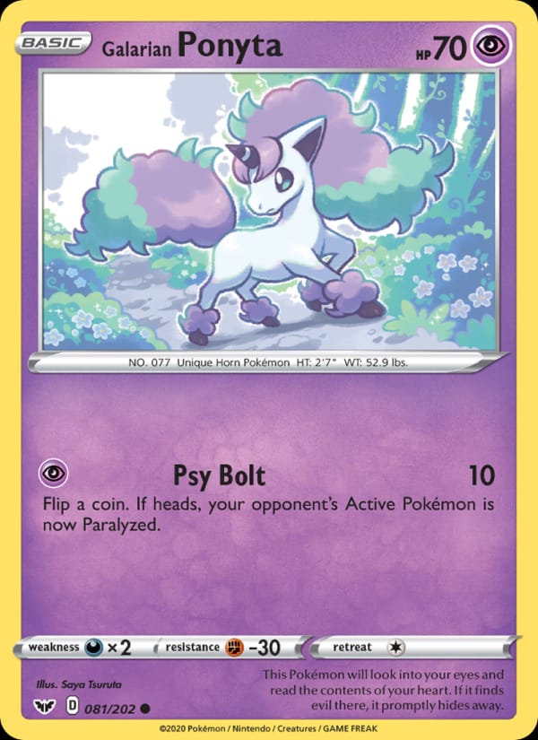 Galarian Ponyta 081/202