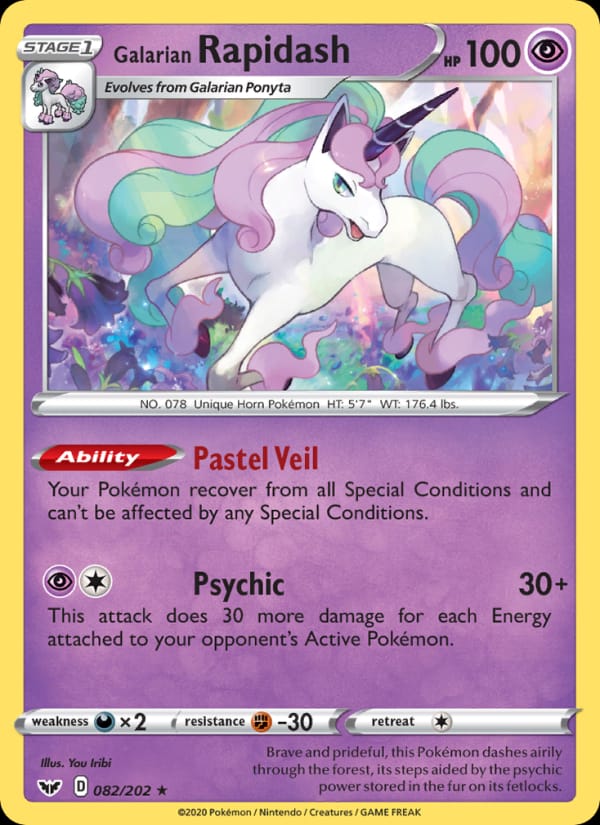 Galarian Rapidash 082/202
