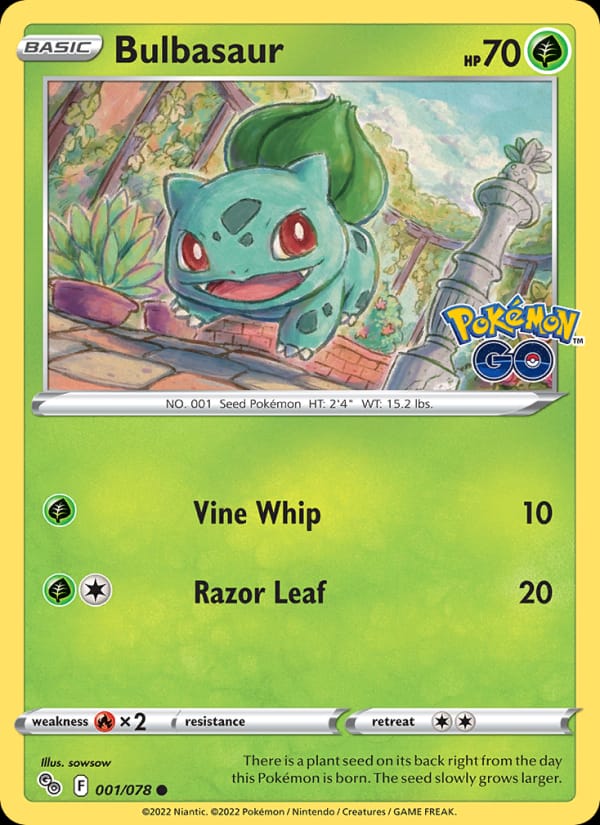 Bulbasaur 001/078