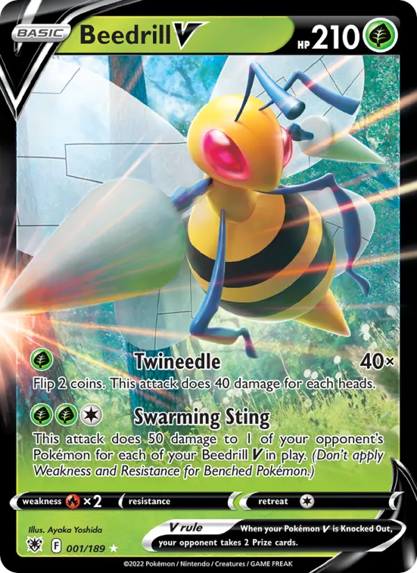 Beedrill V 001 – Holo