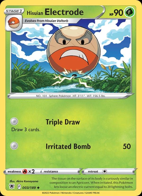 Hisuian Electrode 003/189