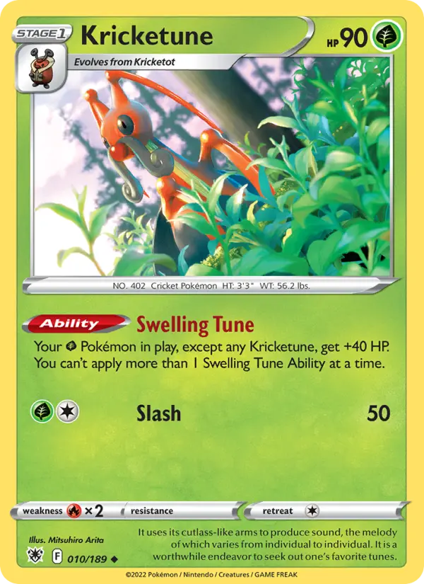 Kricketune 010 – Non-holo