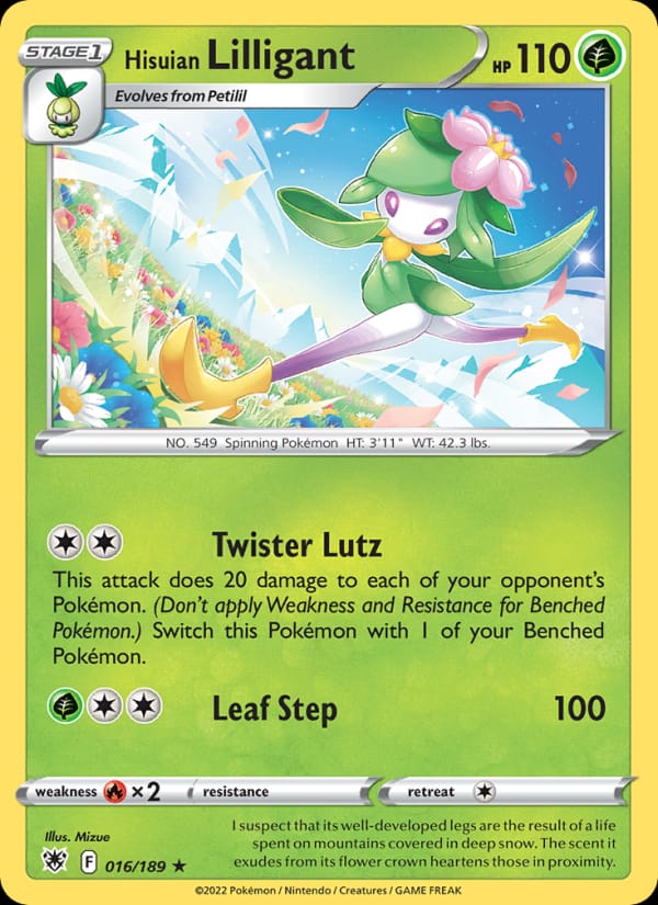 Hisuian Lilligant 016/189