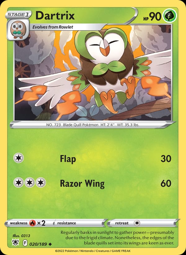 Dartrix 020/189