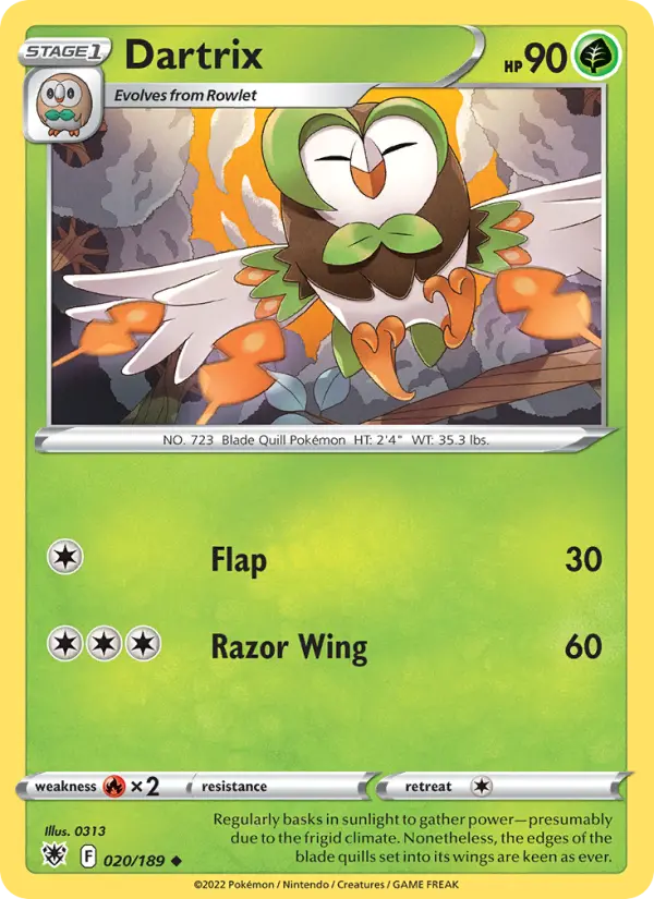 Dartrix 020 – Non-holo