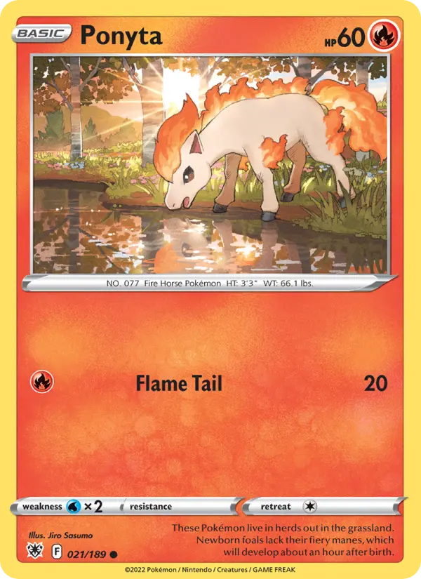 Ponyta 021 – Non-holo