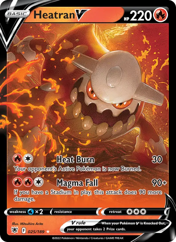 Heatran V 025 – Holo