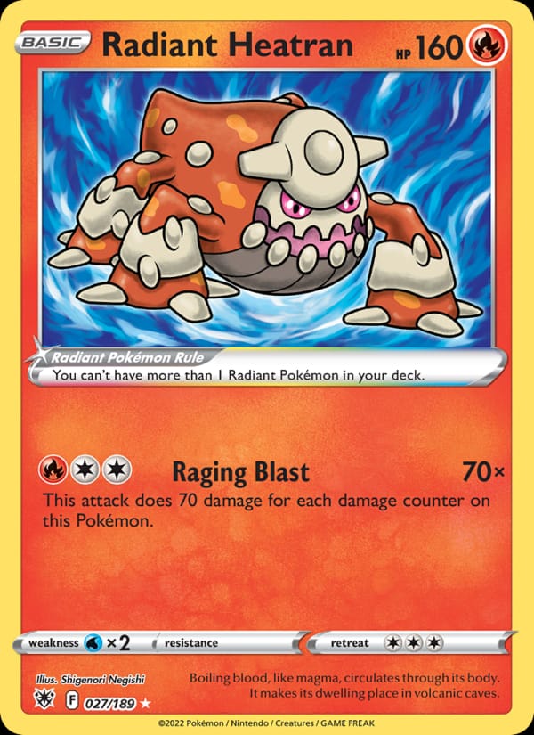 Radiant Heatran 027/189