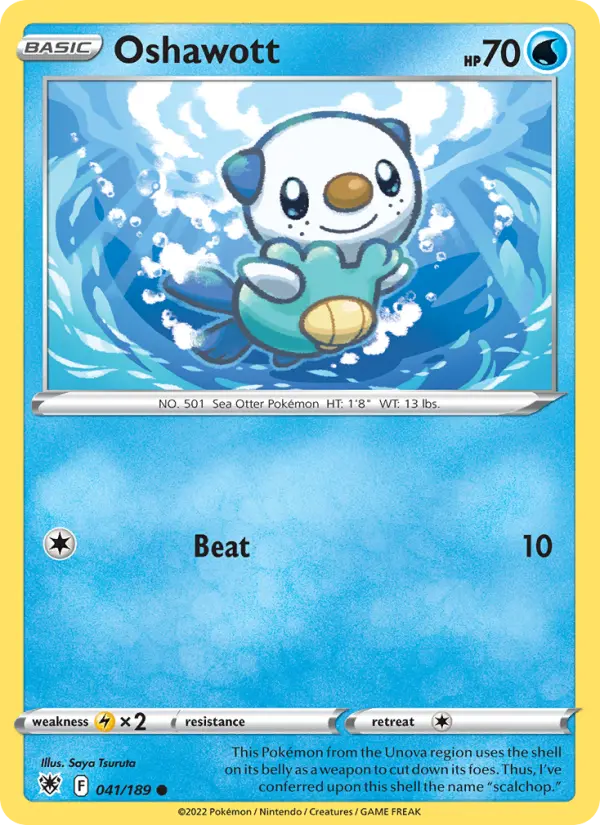 Oshawott 041 – Non-holo