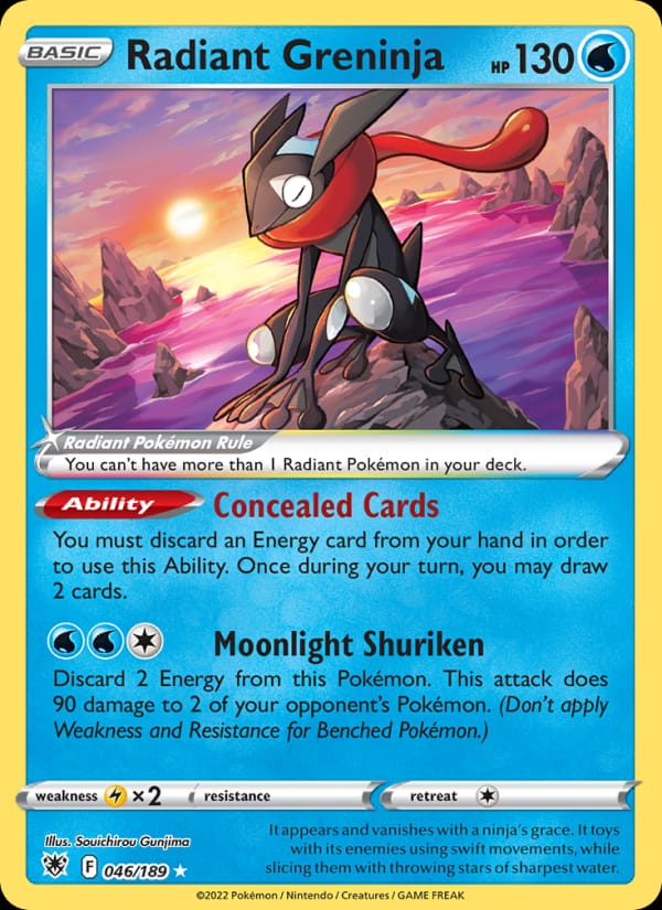 Radiant Greninja 046/189