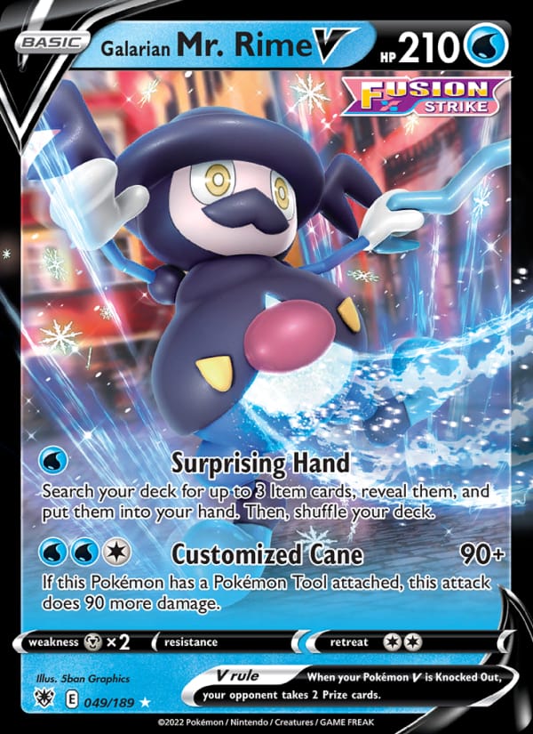 Galarian Mr. Rime V 049/189