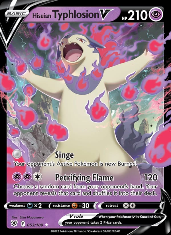 Hisuian Typhlosion V 053/189