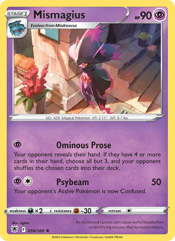Mismagius 059 – Non-holo