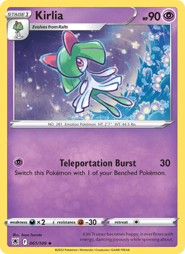 Kirlia 061 – Non-holo