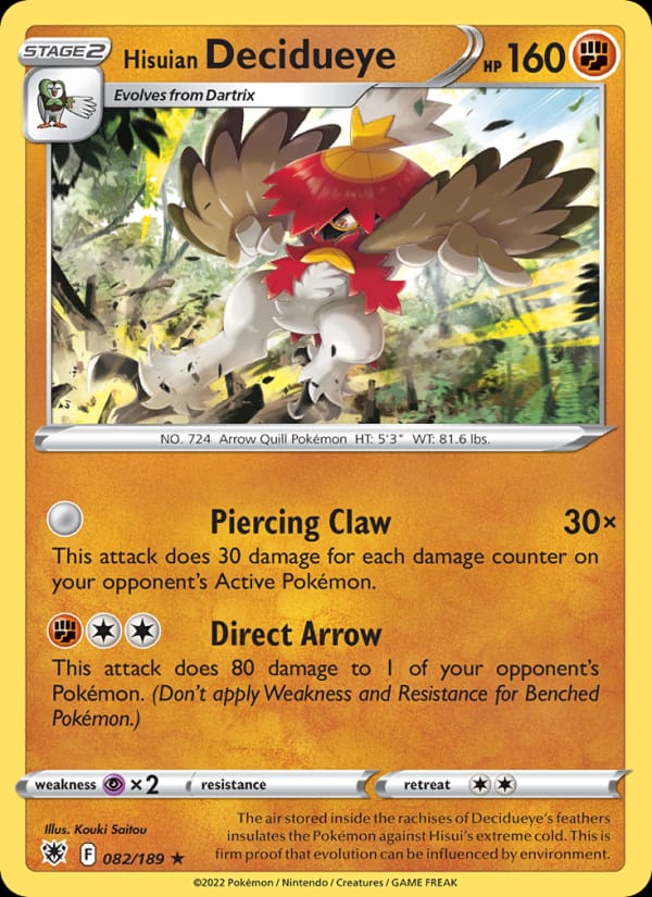 Hisuian Decidueye 082/189
