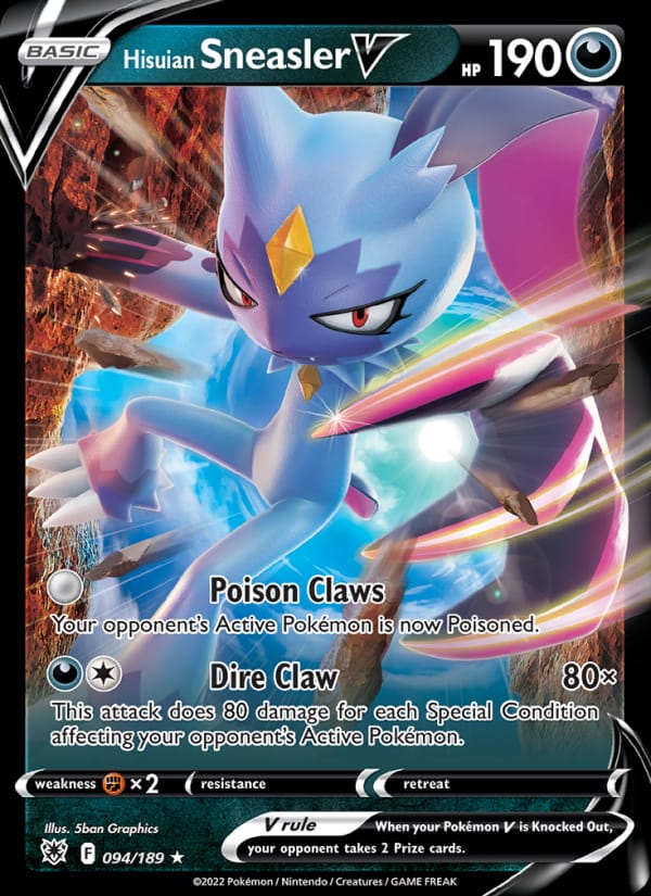 Hisuian Sneasler V 094/189