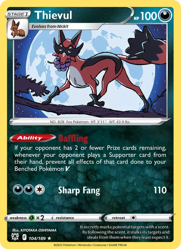 Thievul 104 – Non-holo