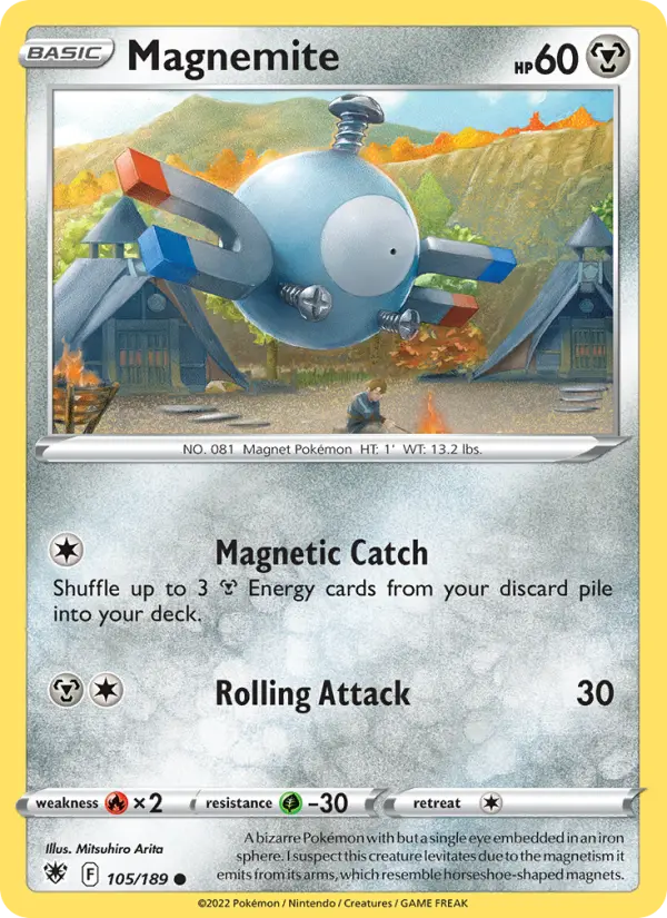 Magnemite 105 – Non-holo