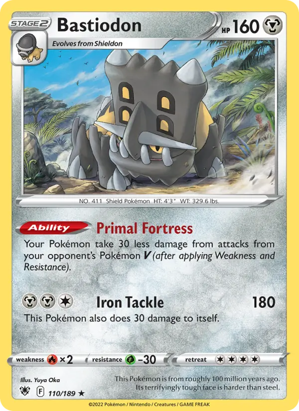 Bastiodon 110 – Reverse Holo
