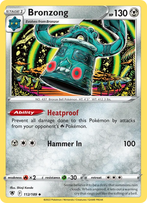 Bronzong 112 – Non-holo