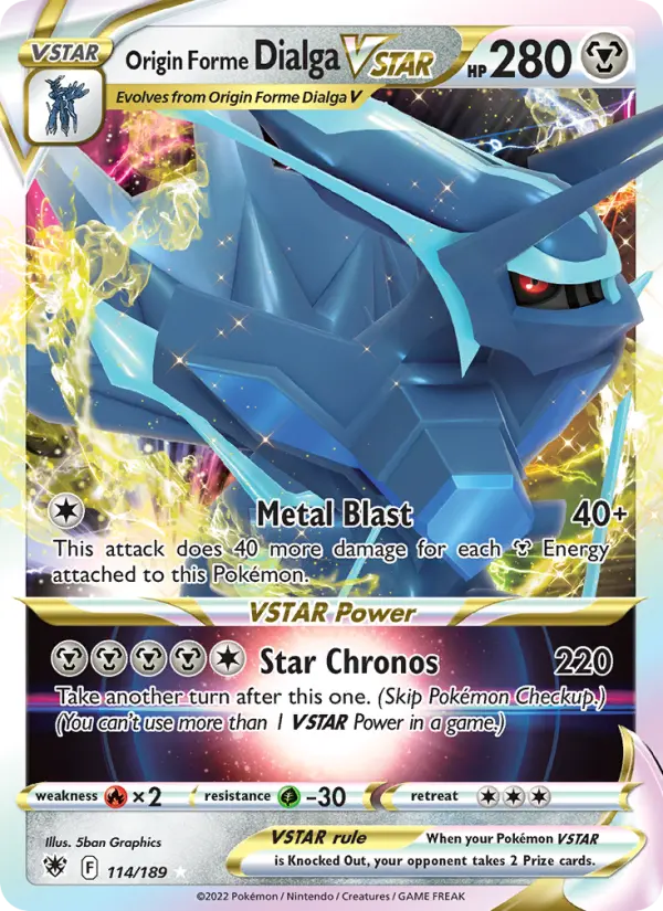 Origin Forme Dialga VSTAR 114 – Holo