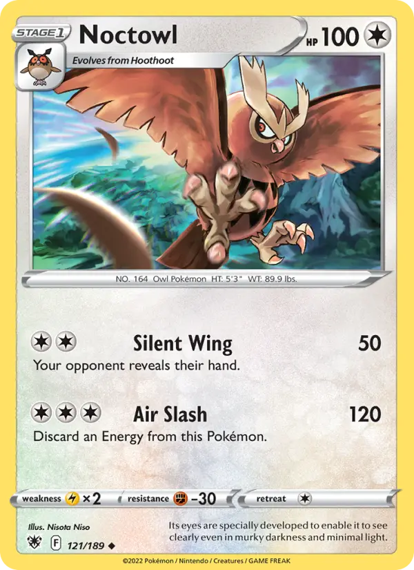 Noctowl 121 – Non-holo