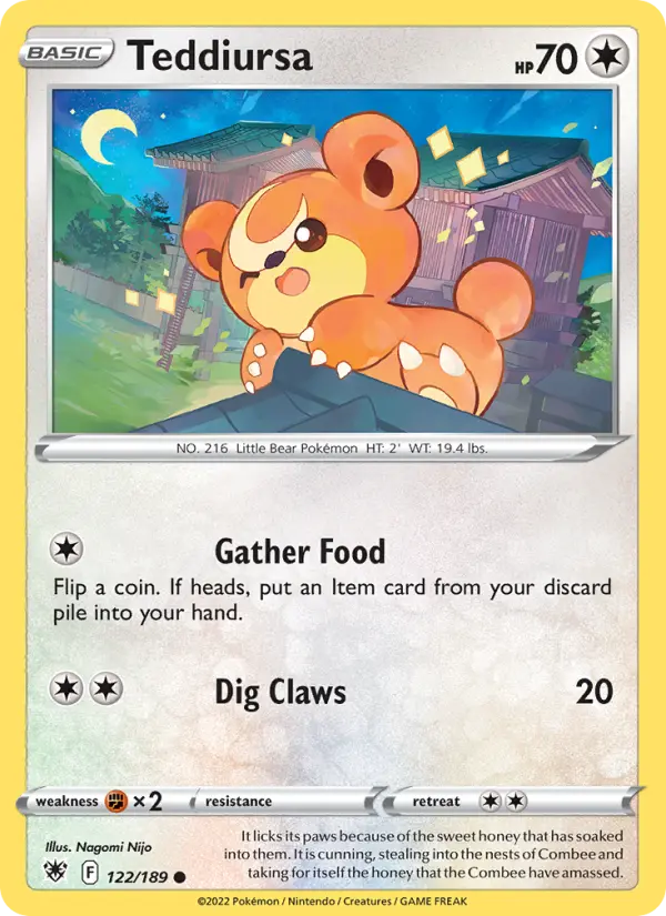 Teddiursa 122 – Non-holo