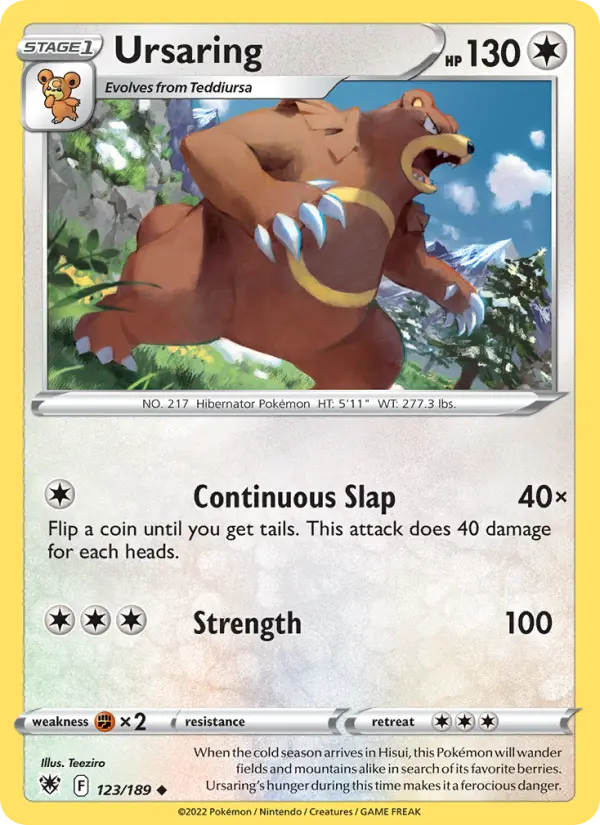 Ursaring 123 – Non-holo