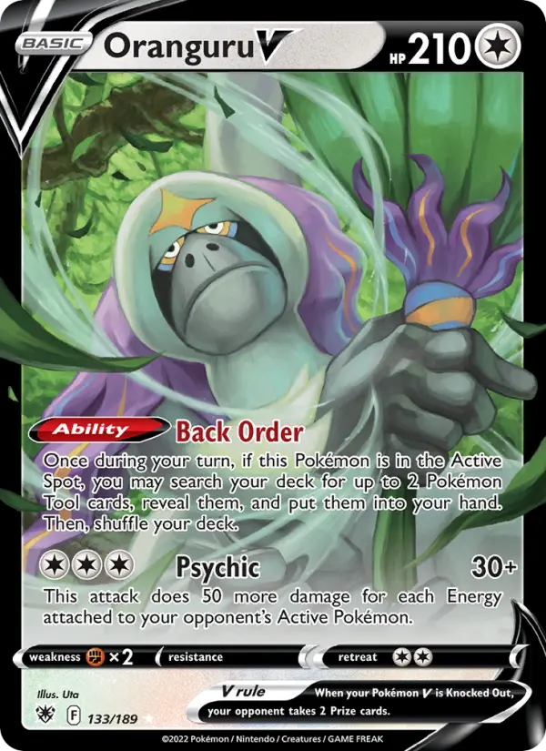 Oranguru V 133 – Holo