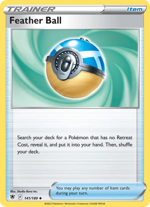 Feather Ball 141 – Non-holo