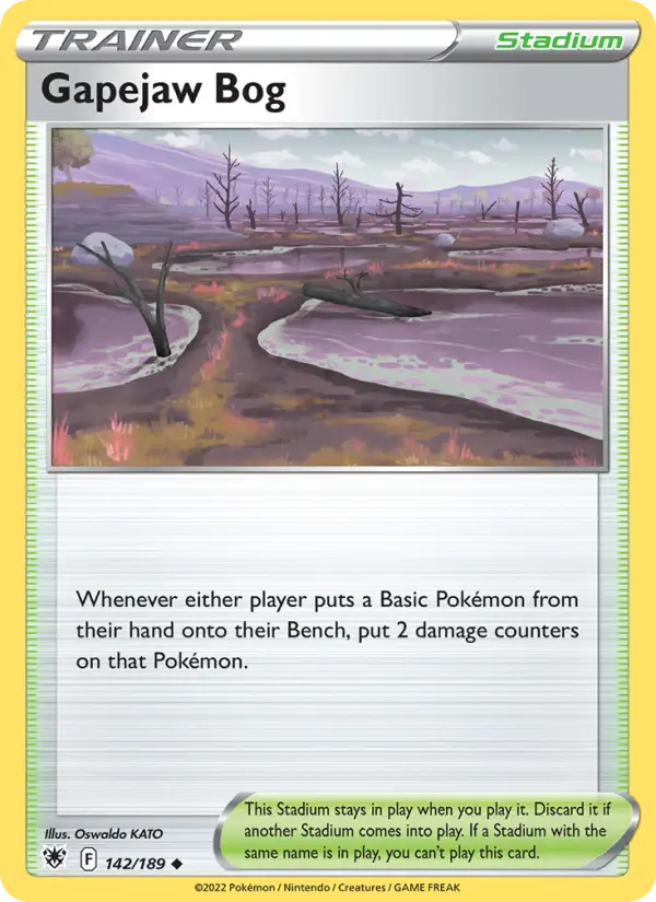 Gapejaw Bog 142 – Non-holo