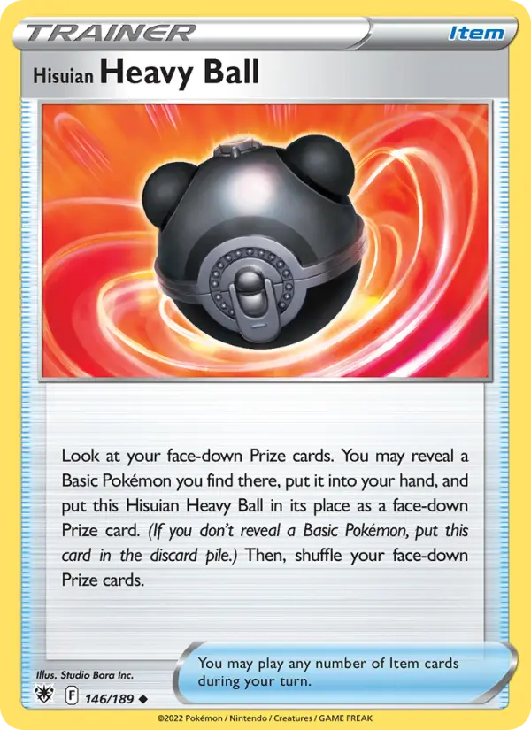 Hisuian Heavy Ball 146 – Non-holo