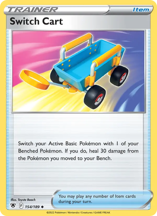 Switch Cart 154 – Non-holo
