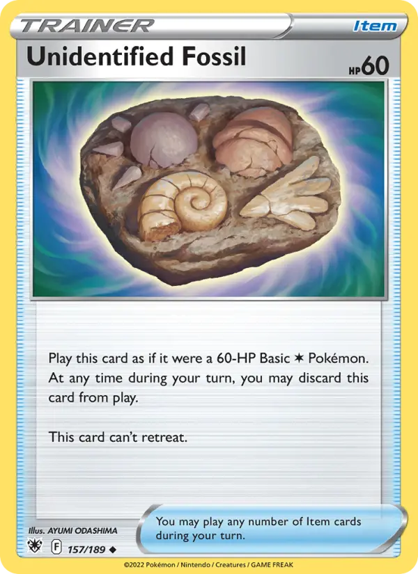 Unidentified Fossil 157 – Non-holo