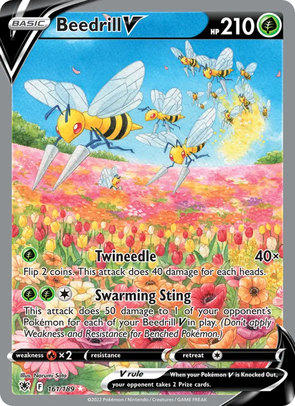Beedrill V 161 – Holo