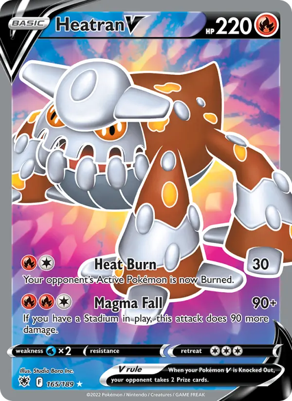 Heatran V 165 – Holo