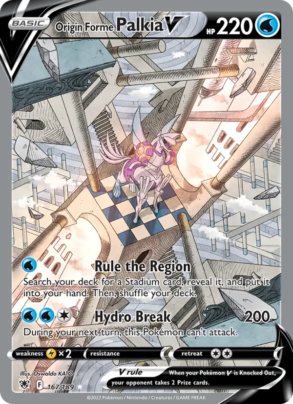 Origin Forme Palkia V 167 – Holo