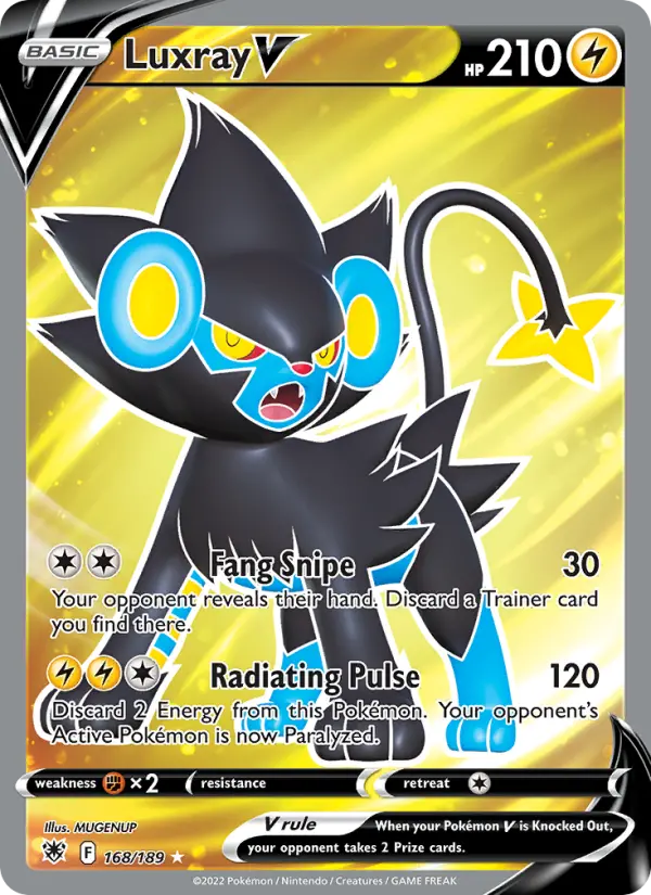Luxray V 168 – Holo