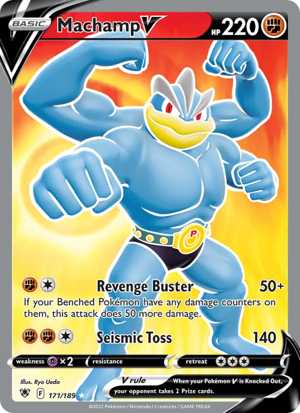 Machamp V 171 – Holo