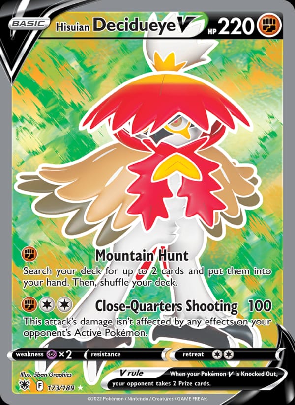 Hisuian Decidueye V 173/189
