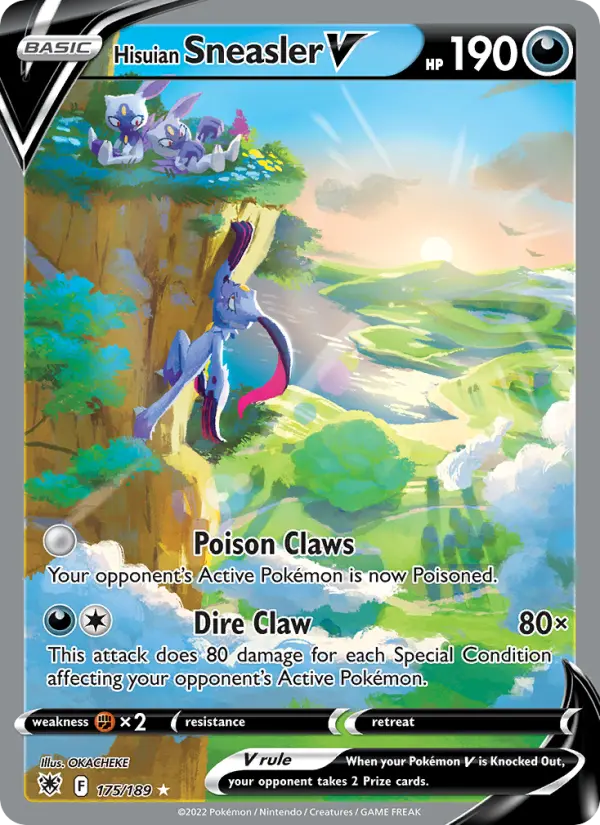 Hisuian Sneasler V 175 – Holo
