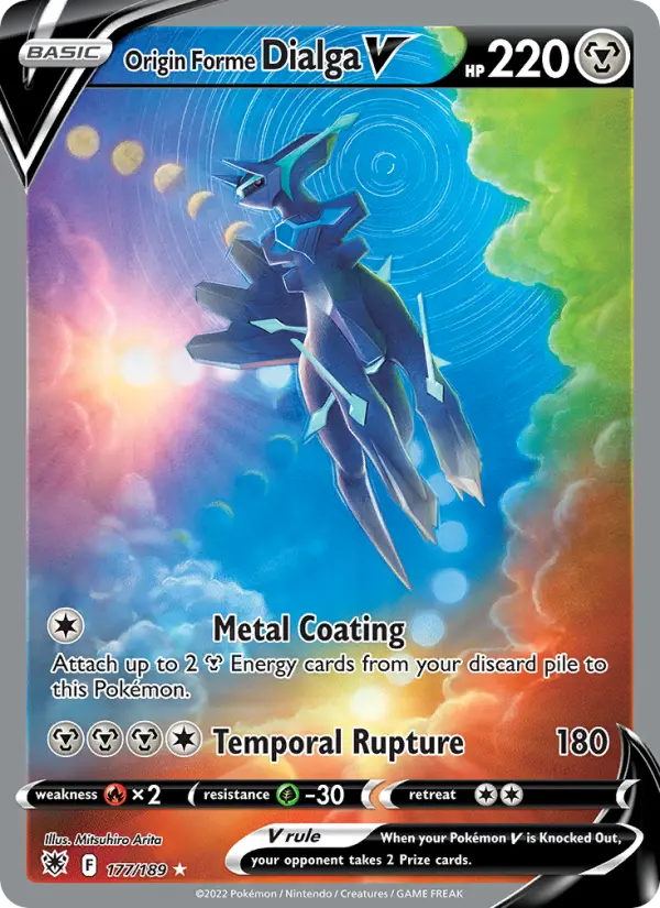 Origin Forme Dialga V 177 – Holo