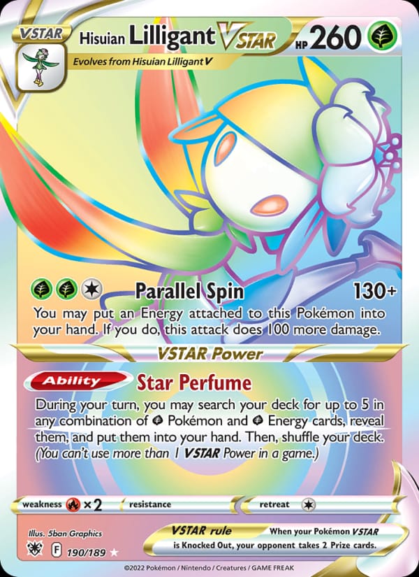 Hisuian Lilligant VSTAR 190/189