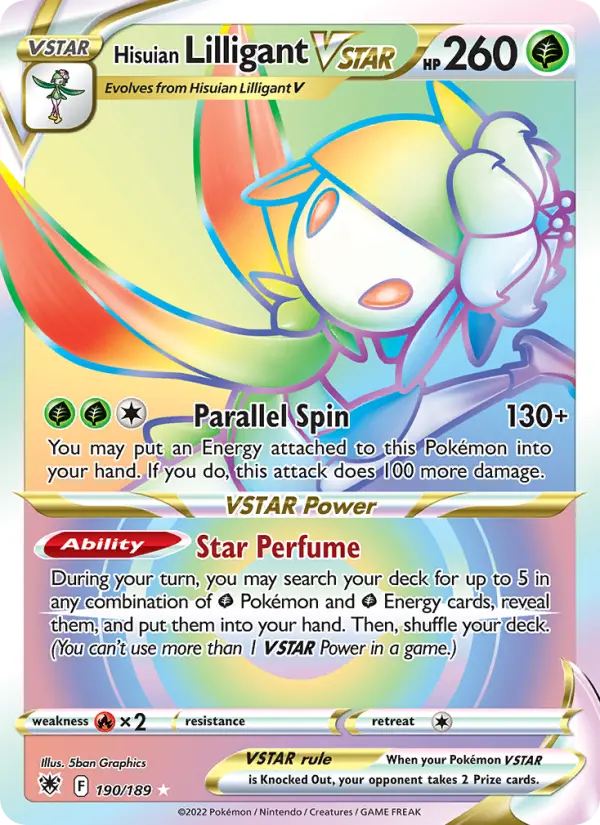 Hisuian Lilligant VSTAR 190 – Holo